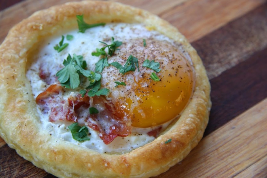 Baked Eggs with Feta and Prosciutto I Will Not Eat Oysters