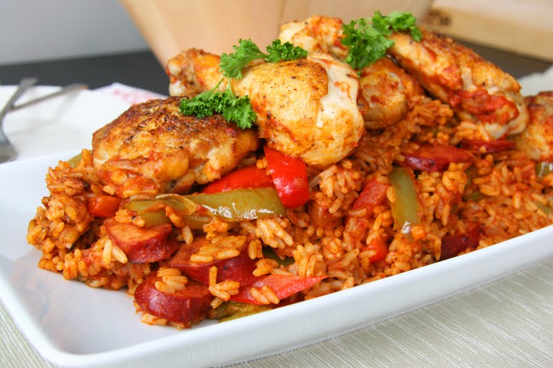 Jambalaya with Chicken and Chorizo - I Will Not Eat Oysters