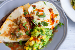 Chorizo Quesadilla Huevos Rancheros | I Will Not Eat Oysters
