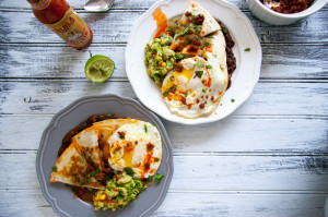 Chorizo Quesadilla Huevos Rancheros | I Will Not Eat Oysters