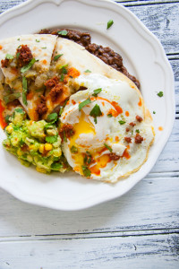 Chorizo Quesadilla Huevos Rancheros | I Will Not Eat Oysters