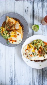 Chorizo Quesadilla Huevos Rancheros | I Will Not Eat Oysters