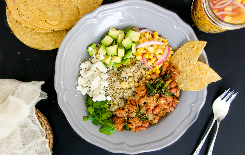 Mexican Turkey & Bean Quinoa Bowl - I Will Not Eat Oysters
