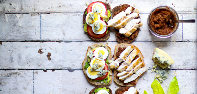 Bacon Jam Cobb Sandwiches | I Will Not Eat Oysters