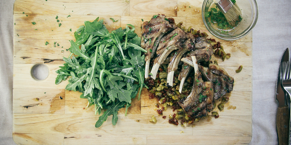 Grilled Lamb Chops with Olive and Sun Dried Tomato Tapenade | I Will Not Eat Oysters