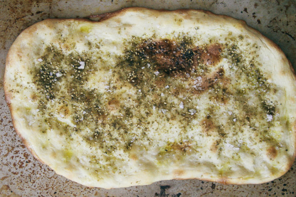 Za'atar Flatbread with Feta Cheese | I Will Not Eat Oysters