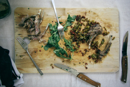 Grilled Lamb Chops with Olive and Sun Dried Tomato Tapenade | I Will Not Eat Oysters