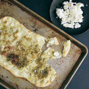 Za'atar Flatbread with Feta Cheese | I Will Not Eat Oysters