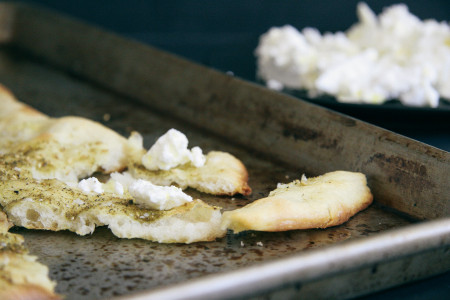 Za'atar Flatbread with Feta Cheese | I Will Not Eat Oysters