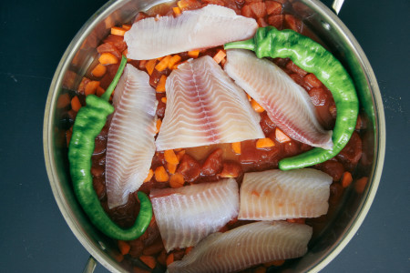 Spicy Moroccan Fish in a Tomato Sauce | I Will Not Eat Oysters