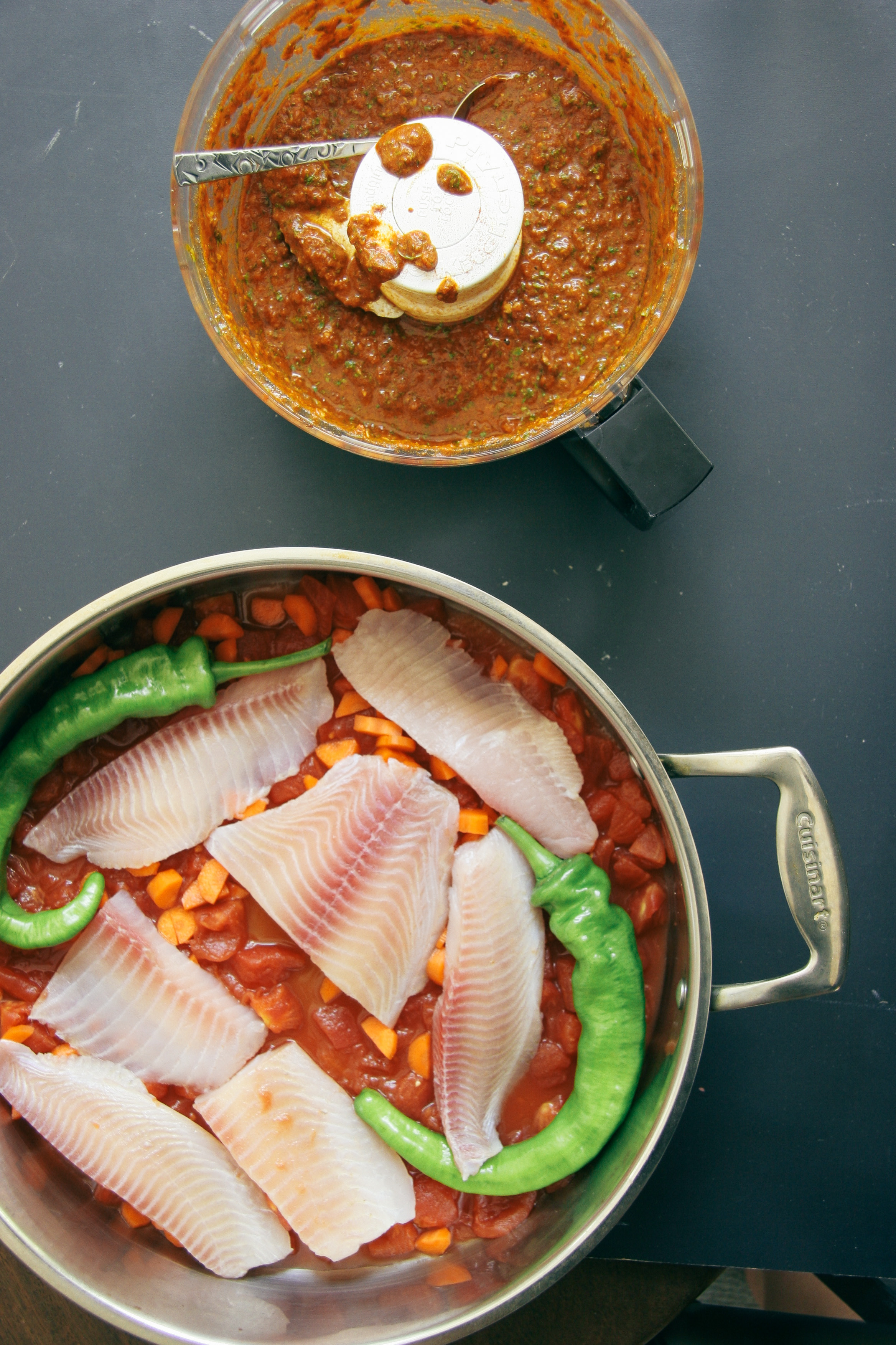 Spicy Moroccan Fish in a Tomato Sauce | I Will Not Eat Oysters