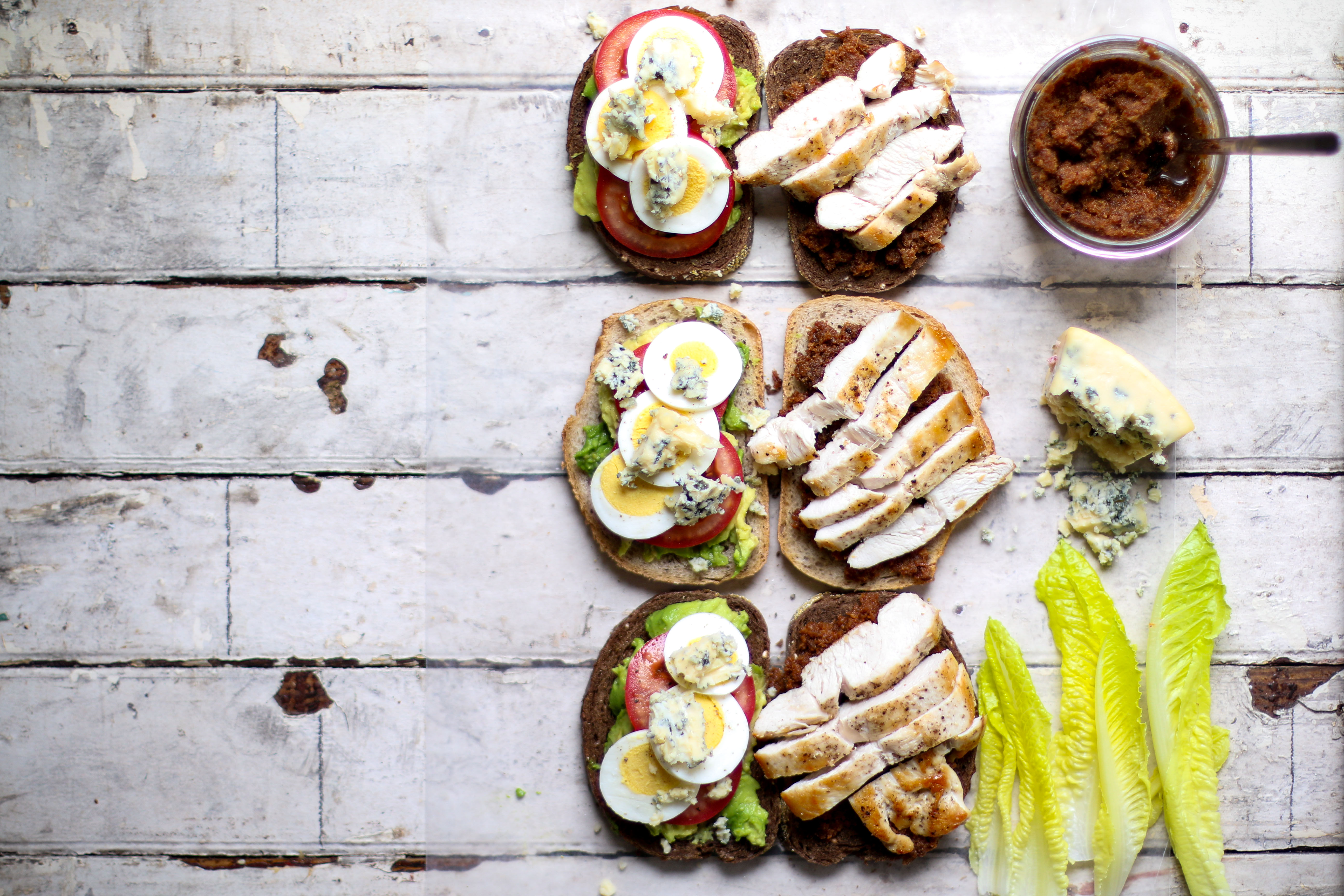 Bacon Jam Cobb Sandwiches | I Will Not Eat Oysters