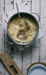 Mom's Cacio e Pepe with Feta Cheese | I Will Not Eat Oysters
