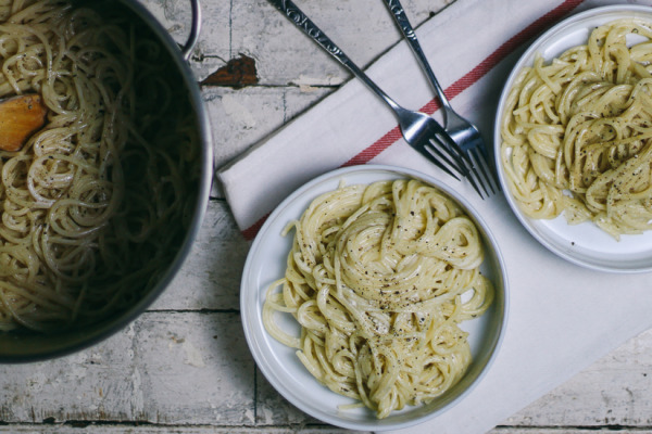 Mom's Cacio e Pepe with Feta Cheese | I Will Not Eat Oysters