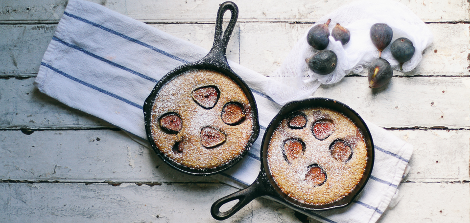 Brown Sugar & Fig Clafoutis