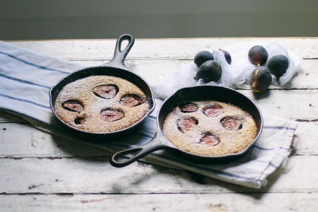 Brown Sugar & Fig Clafoutis