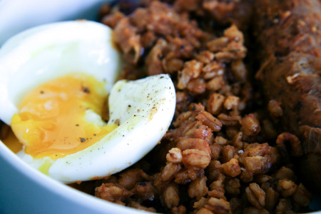 Cholent Cassoulet with Sausages, Beef, Beans, & Farro | I Will Not Eat Oysters