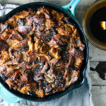 Whiskey Caramel Bread Pudding with Medjool Dates | I Will Not Eat Oysters