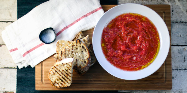 Tapa d'or |Pan Con Tomate | Grated and marinated tomatoes with hot grilled bread | I Will Not Eat Oysters