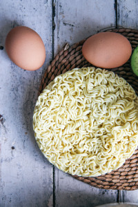 The Crunchiest Ramen Salad with tahini dressing and soft boiled egg | I Will Not Eat Oysters