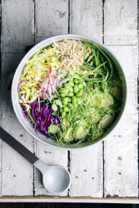 The Crunchiest Ramen Salad with tahini dressing and soft boiled egg | I Will Not Eat Oysters