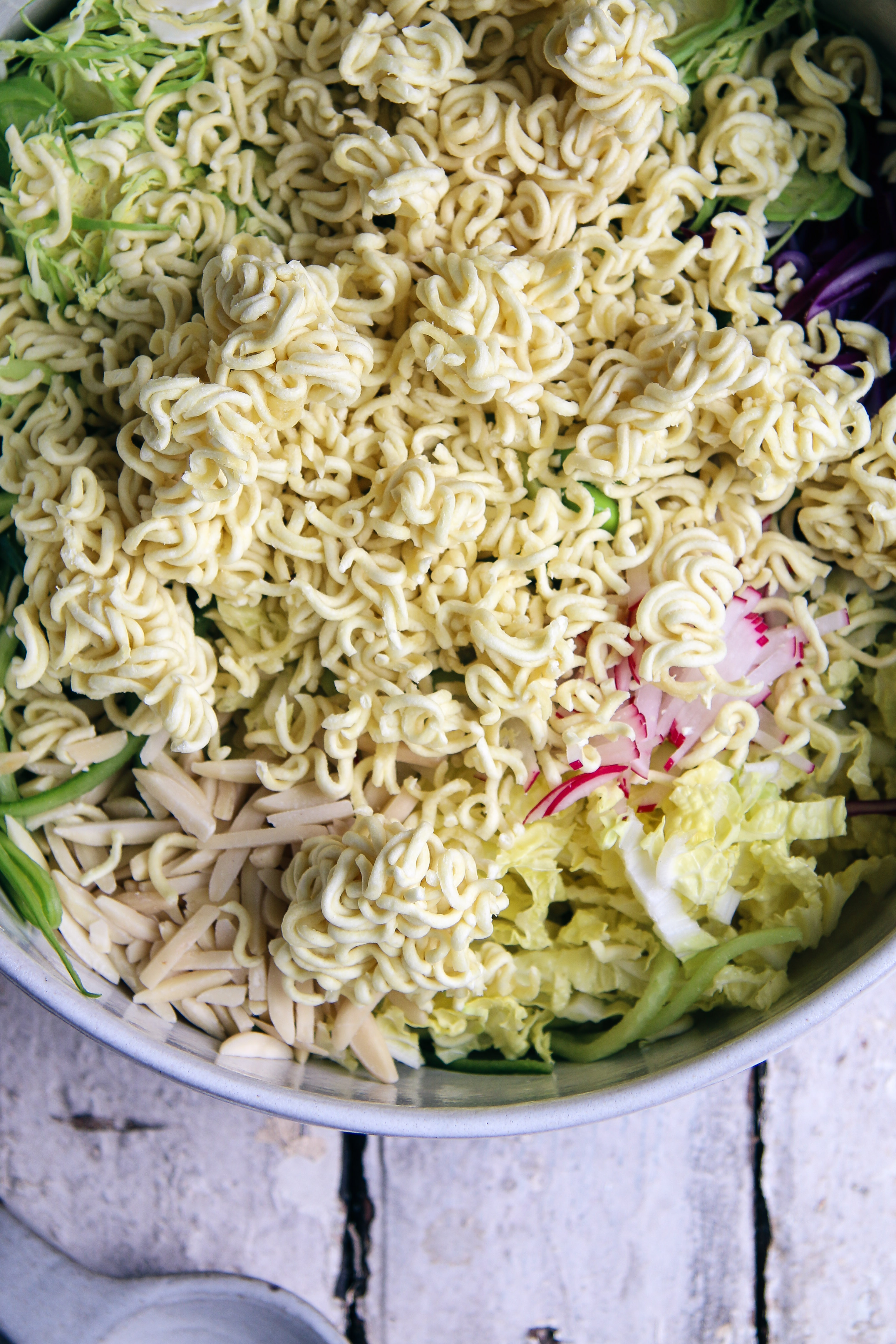 The Crunchiest Ramen Salad with tahini dressing and soft boiled egg | I Will Not Eat Oysters