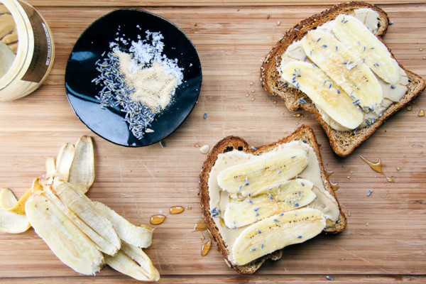 Honey Lavender Sesame Toast with Bananas | I Will Not Eat Oysters