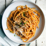 Paprika White Wine Bucatini with Italian Sausage | One Pot Pasta | I Will Not Eat Oysters