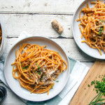Paprika White Wine Bucatini with Italian Sausage | One Pot Pasta | I Will Not Eat Oysters