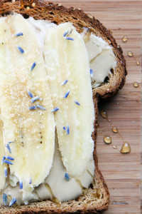Honey Lavender Sesame Toast with Bananas | I Will Not Eat Oysters