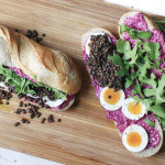Lentil Sandwich with Pickled Beet Butter | I Will Not Eat Oysters