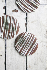 Thin Mints | Thin Chocolate Cashew Wafers with White Chocolate and Dehydrated Mint Powder | I Will Not Eat Oysters