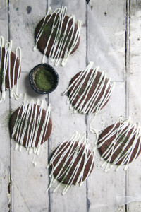 Thin Mints | Thin Chocolate Cashew Wafers with White Chocolate and Dehydrated Mint Powder | I Will Not Eat Oysters