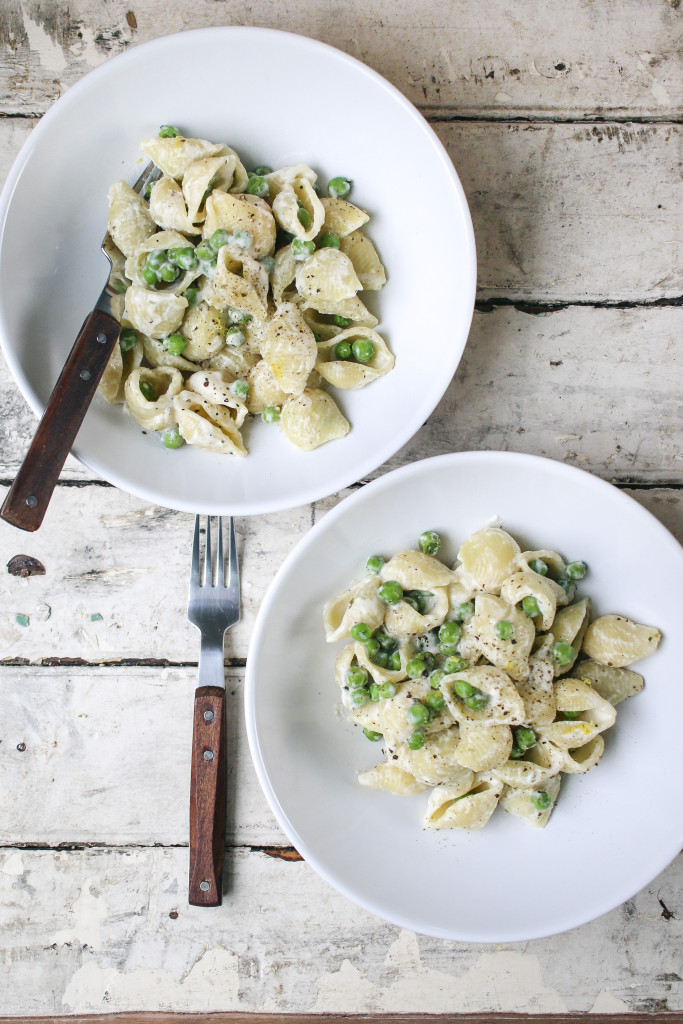 Creamy Boursin Spring Pasta - I Will Not Eat Oysters