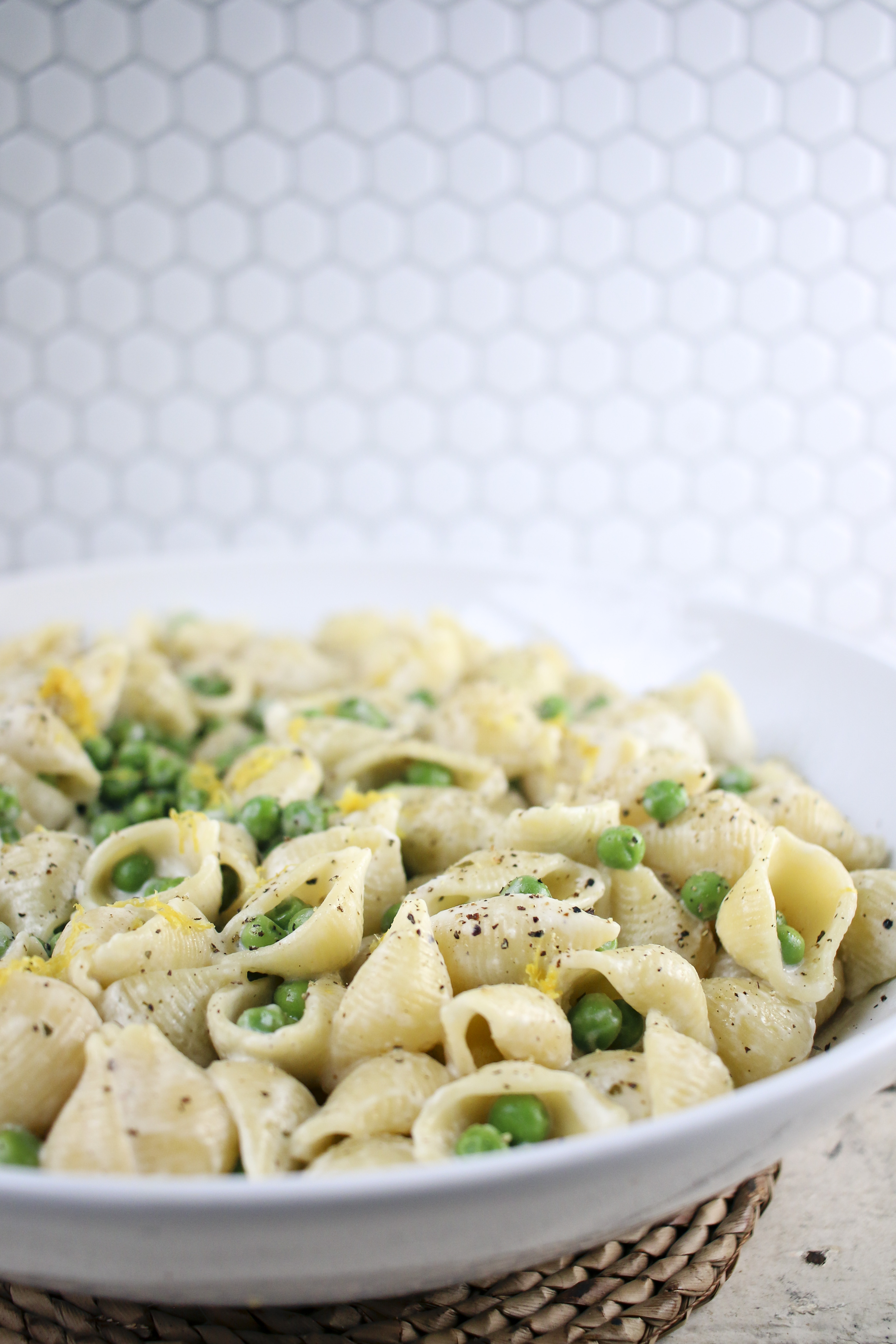 Creamy Boursin Shells with Fresh Spring Peas| only 4 ingredients! | I Will Not Eat Oysters