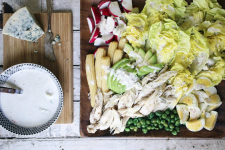 Bibb Lettuce Salad with Gochugaru Buttermilk Blue Cheese Dressing | I Will Not Eat Oysters