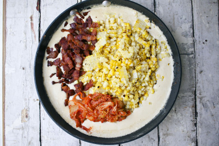 Kimchi Bacon Creamed Corn | I Will Not Eat Oysters