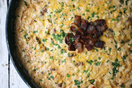 Kimchi Bacon Creamed Corn | I Will Not Eat Oysters