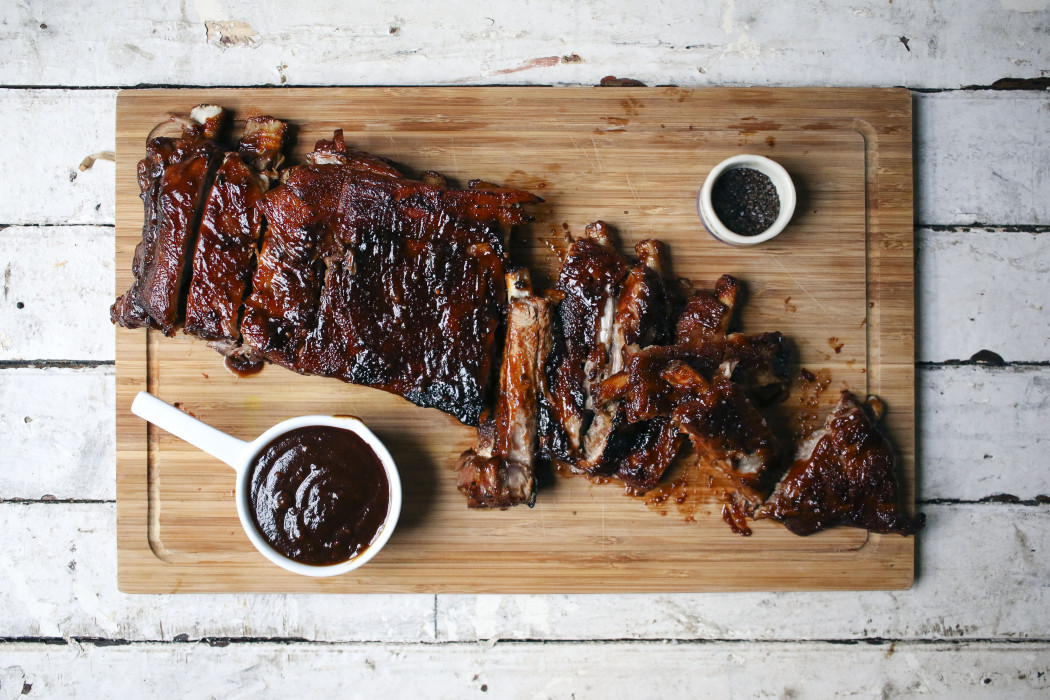 Pomegranate Molasses BBQ Ribs - I Will Not Eat Oysters