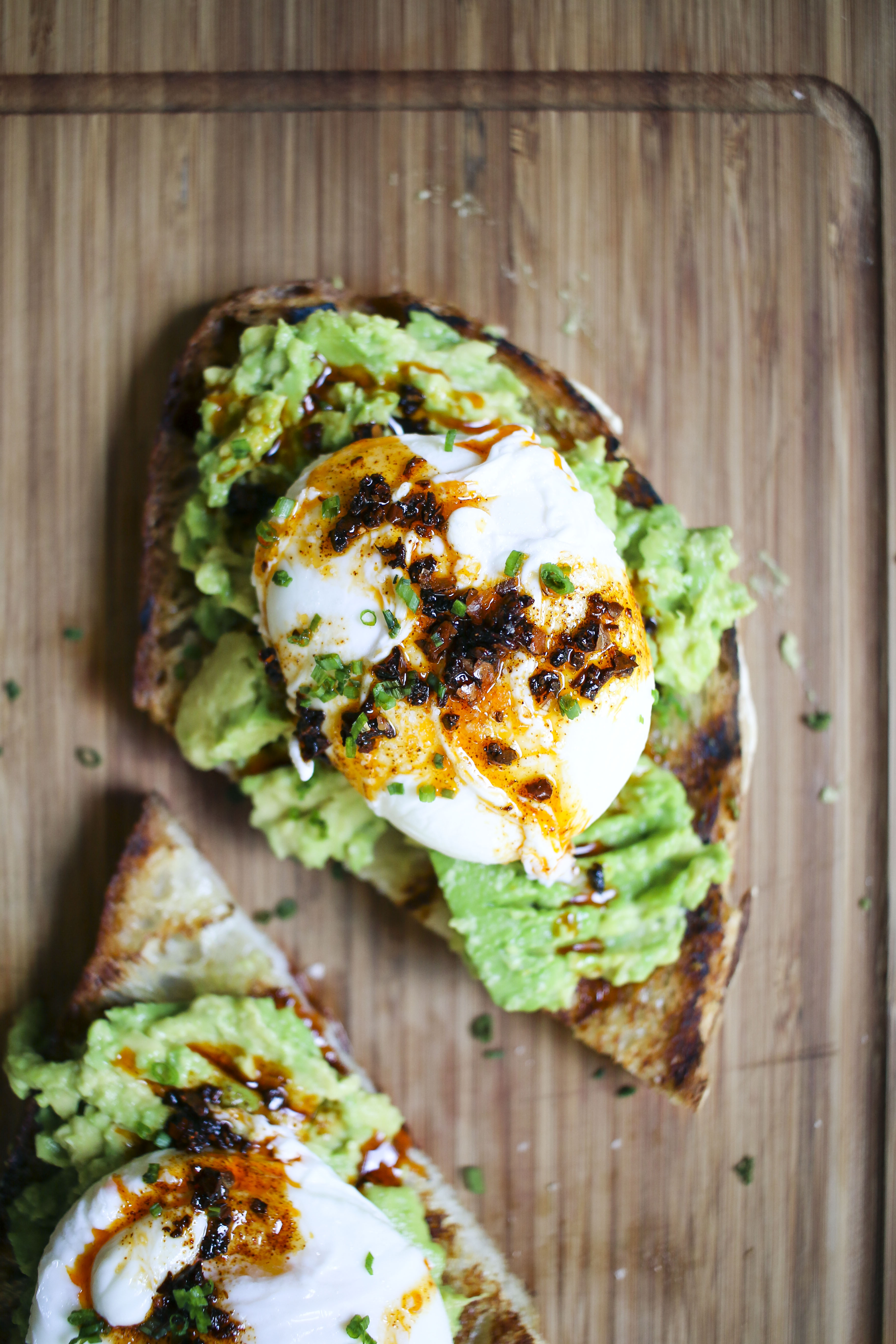 Avocado & Egg Toast with Aleppo Pepper Oil | I Will Not Eat Oysters