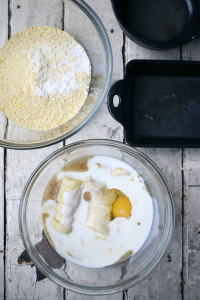 Banana Bacon Fat Cornbread - A sweet twist on a southern classic | I Will Not Eat Oysters