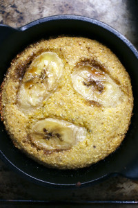 Banana Bacon Fat Cornbread - A sweet twist on a southern classic | I Will Not Eat Oysters