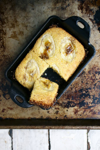 Banana Bacon Fat Cornbread - A sweet twist on a southern classic | I Will Not Eat Oysters