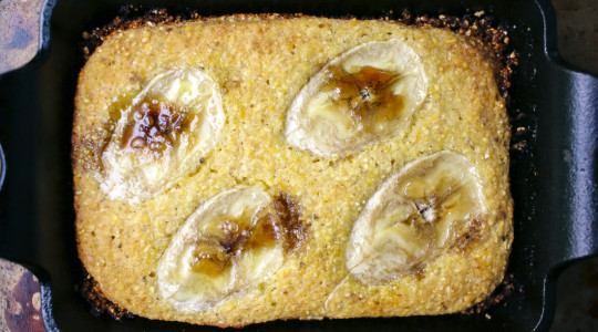 Banana Bacon Fat Cornbread - A sweet twist on a southern classic | I Will Not Eat Oysters