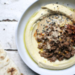 Baharat Spiced Beef Hummus | I Will Not Eat Oysters