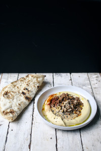 Baharat Spiced Beef Hummus | I Will Not Eat Oysters