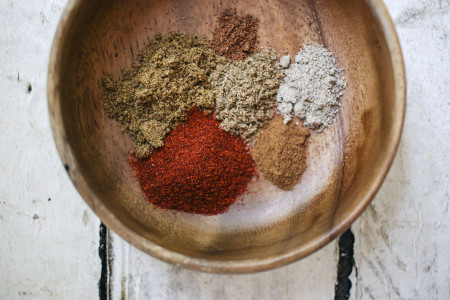 Baharat Spiced Beef Hummus | I Will Not Eat Oysters