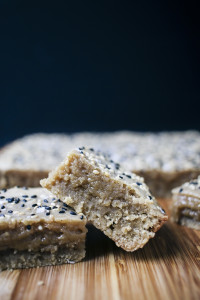 Tahini Blondies| Super smooth, dense and creamy | I Will Not Eat Oysters