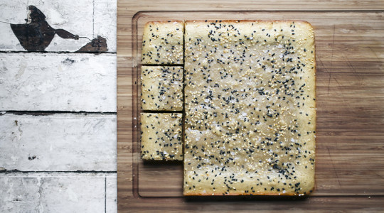 Tahini Blondies| Super smooth, dense and creamy | I Will Not Eat Oysters