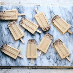 Whiskey Ice Coffee Popsicle with Cocoa Nibs | I Will Not Eat Oysters